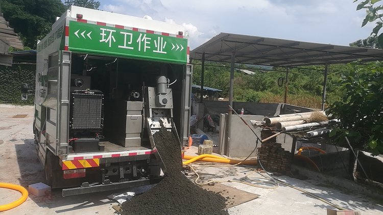 峨蔓镇污泥干湿分离技术